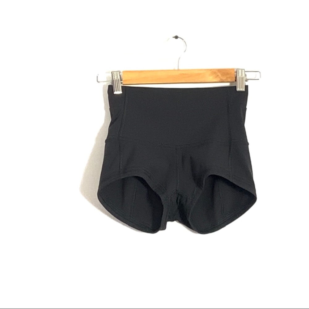 Lululemon 2” Black Biker Short, Never Worn